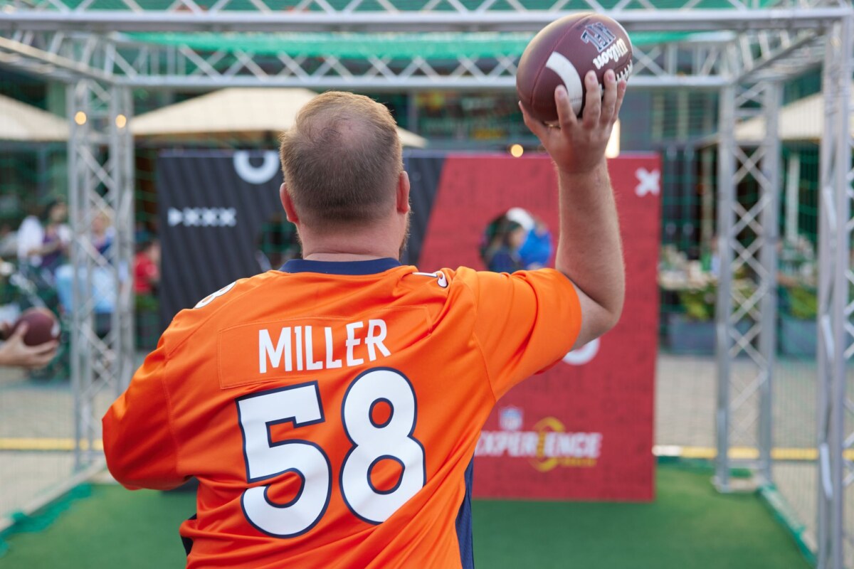 Im gesamten Stadtzentrum bietet die NFL Mitmachaktionen für die Fans. (Archivbild)