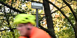 Sanierung am Berliner Mauerweg zieht sich bis 2027 Der Mauerweg ist nicht zuletzt bei Radfahrern beliebt.