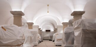 Hohenzollerngruft in Berlin: Die Sarkophage sind zurück 91 Sarkophage sind in die Hohenzollerngruft im Berliner Dom zurückgekehrt.