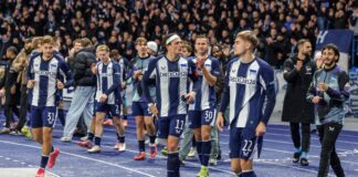 Berliner Doppelpack: Union und Hertha im Parallel-Einsatz Hertha BSC spielt innerhalb einer Woche zum dritten Mal im Olympiastadion (Archivbild).