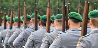 Wachbataillon der Bundeswehr hat Aufstellung genommen. (Archivbild)