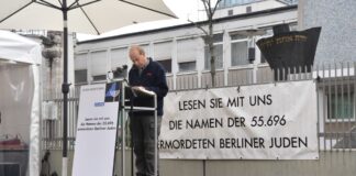 «Niemals vergessen» – Gedenken an Opfer der Novemberpogrome In Berlin werden die Namen ermordeter Juden vorgelesen.