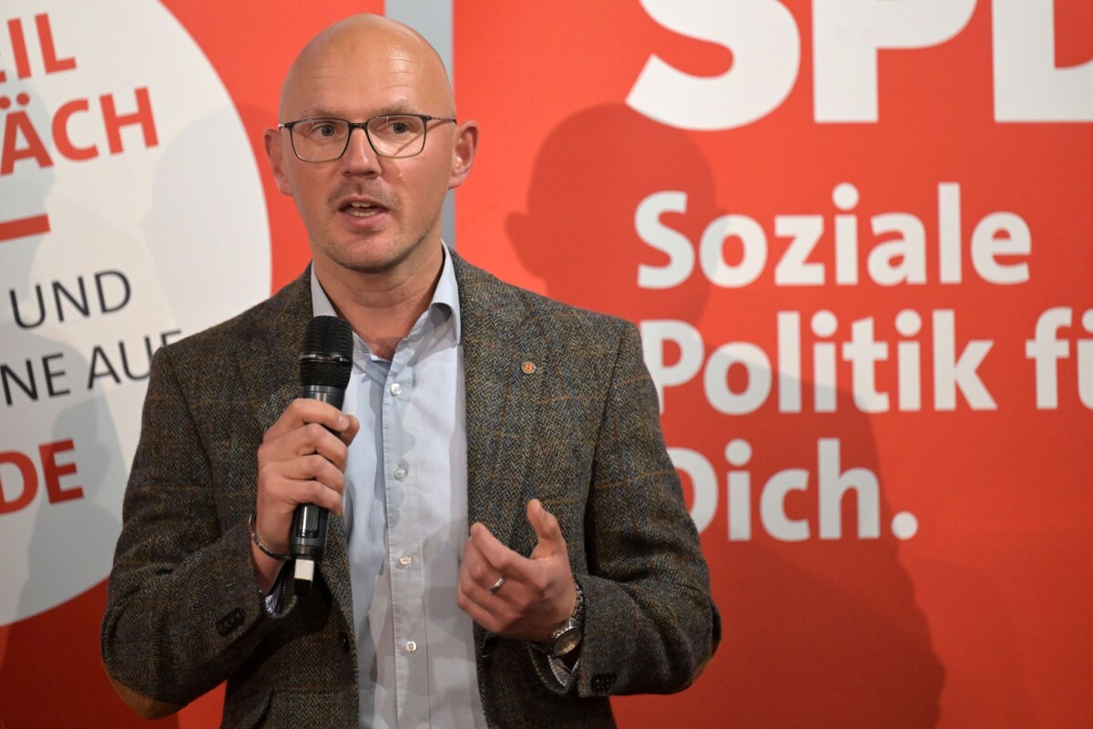 Daniel Keip Daniel Keip von der SPD lag bei der Wahl vor CDU-Amtsinhaber Scheller. (Archivbild)