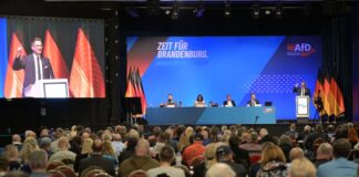 AfD Brandenburg lehnt Einführung von Delegiertenparteitag ab Die Brandenburger AfD hat nach strittiger Debatte eine neue Satzung beschlossen.