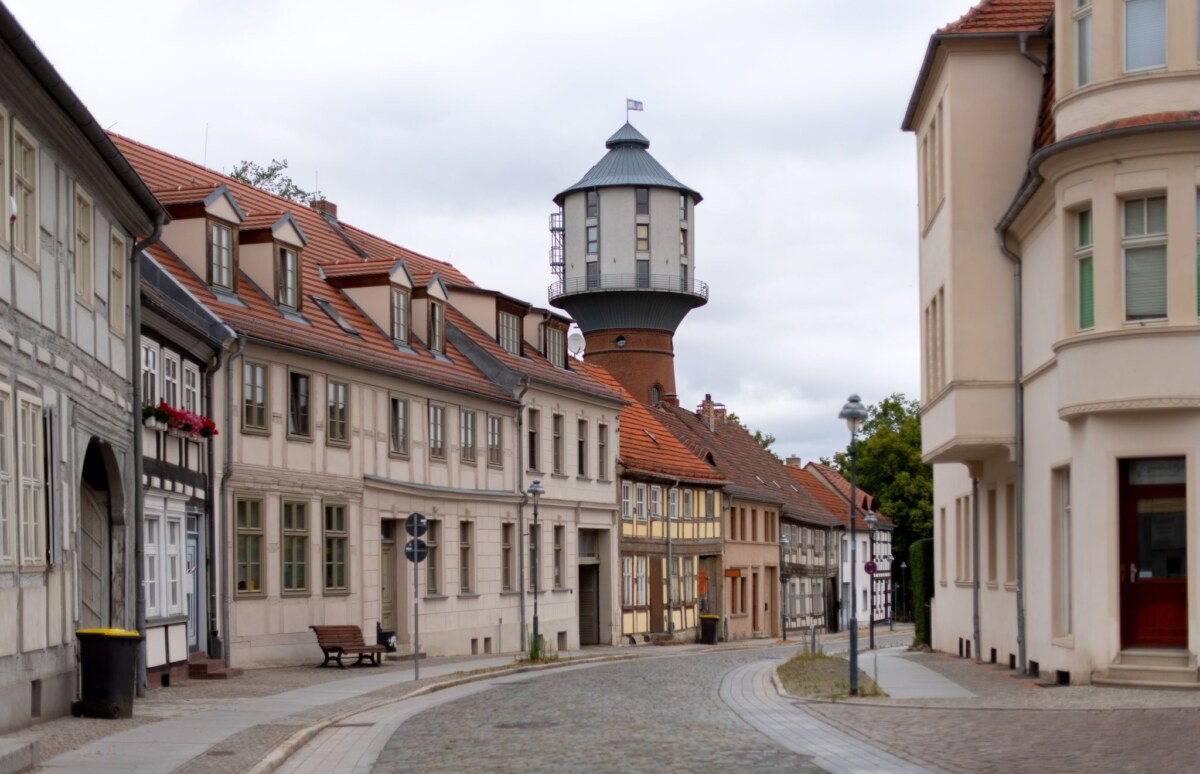 Stadtansicht Nauen Ein 70-Jähriger aus Nauen hatte Glück im Lotto. (Symbolbild)