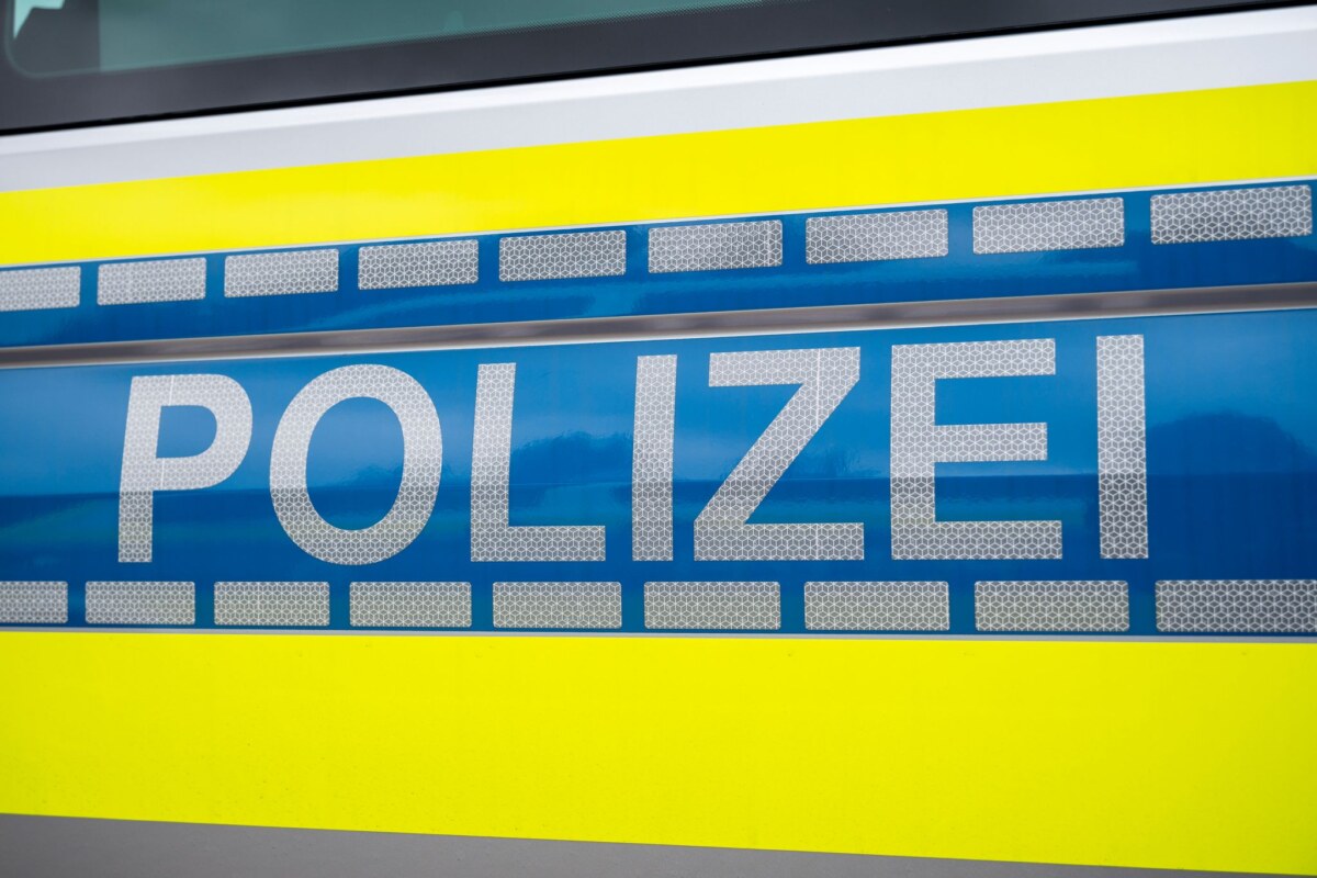 Illustration - Polizeiwagen Ein Lkw landete laut Polizei auf der A11 im Graben. (Symbolbild)