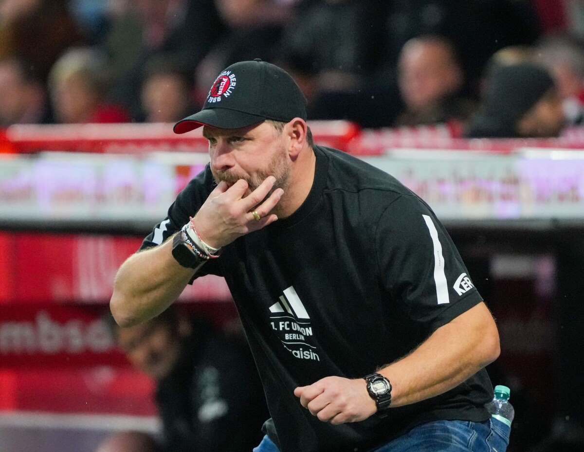 Steffen Baumgart Steffen Baumgart ist mit Union Berlin seit Ende Oktober ungeschlagen. (Archivbild)
