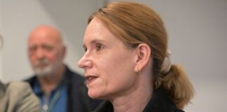 Die Landtagsabgeordnete der BSW-Fraktion in Brandenburg, Melanie Matzies, trat aus der Partei aus. (Archivbild)