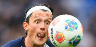 Hertha Kapitän Fabian Reese spielte über drei Jahre in Kiel. (Archivbild)