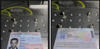 Dieses von der Generalstaatsanwaltschaft Frankfurt am Main zur Verfügung gestellte Foto zeigt einen gefälschten Ausweis, der im Darknet angeboten wurde. 