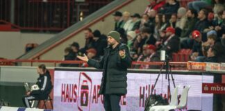 Kreuzbandriss: Berlinerin Korina Janez fällt lange aus Union Berlins Trainer Stephan Lerch muss lange auf seine Spielerin Korina Janez verzichten. (Archivbild)