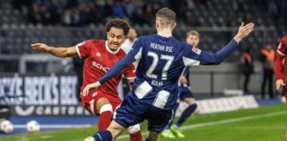 Hertha-Trainer Leitl rechnet mit langem Ausfall von Kolbe Herthas Niklas Kolbe dürfte den Rückrundenauftakt verpassen.