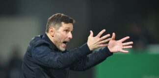 Hertha-Trainer Stefan Leitl will das Fußball-Jahr mit einem Heimsieg beenden. (Archivbild)