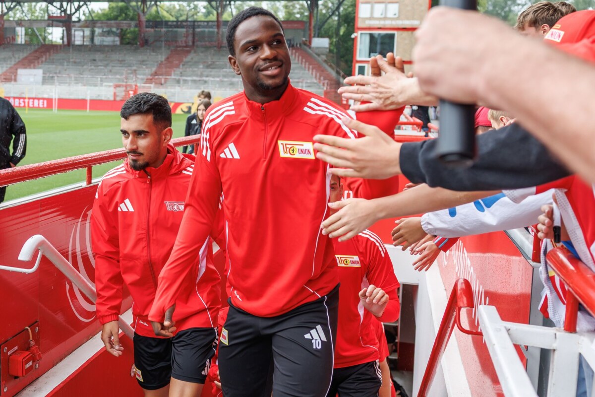 Livan Burcu und Ilyas Ansah Burcu (l.) gibt bei Union musikalisch den Ton an. (Archivbild)