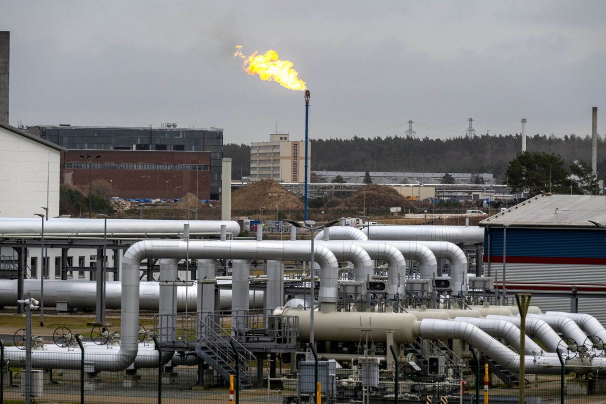 Abschluss der Befüllung der ersten Wasserstoff-Pipeline Der Gasleitungsknotenpunkt im vorpommerschen Lubmin soll in Zukunft für den Umschlag von Wasserstoff genutzt werden.