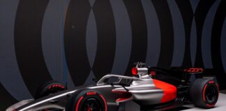 Audi stellt Formel-1-Rennlackierung in Berlin vor Dieser Audi war nur der Vorgeschmack auf die neue Formel-1-Saison. (Archivbild)