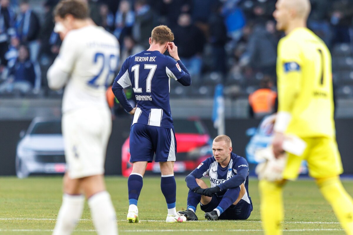 Hertha BSC - 1. FC Magdeburg Es war ein schwacher Auftritt der Berliner.