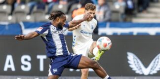 2:0 in Berlin: Magdeburg stoppt Herthas Siegesserie Zwischen den Toren spielte sich das Geschehen zumeist ab.