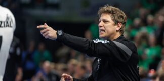 Füchse Berlin stoppen Negativserie mit Sieg in Hannover Trainer Nicolej Krickau und die Füchse Berlin spielten in Hannover.