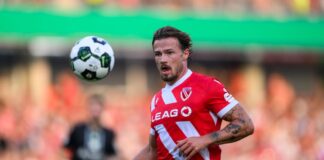 Wiesbaden verhindert Herbstmeisterschaft von Cottbus Henry Rorig gelang in Unterzahl der Treffer für Energie Cottbus (Archivbild)