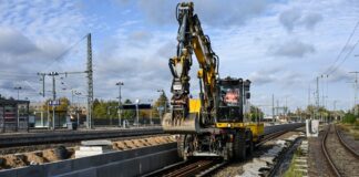 Baustelle Hamburg-Berlin im Plan – Ab jetzt wird es komplex Die Oberbauarbeiten auf der Bahnstrecke Hamburg-Berlin sind inzwischen abgeschlossen. (Archivbild)