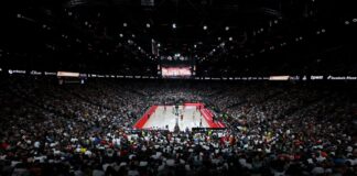 Pokal-Endrunde der Basketballer für drei Jahre in München Die Pokal-Endrunde der Basketballer findet die nächsten Jahre im Münchner SAP Garden statt. (Archivfoto)