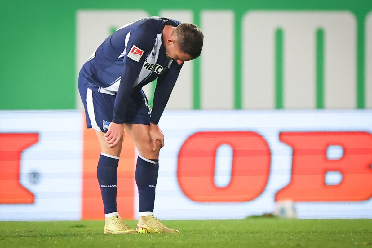 SpVgg Greuther Fürth - Hertha BSC Die Enttäuschung bei der Hertha ist groß nach dem Remis in Fürth.