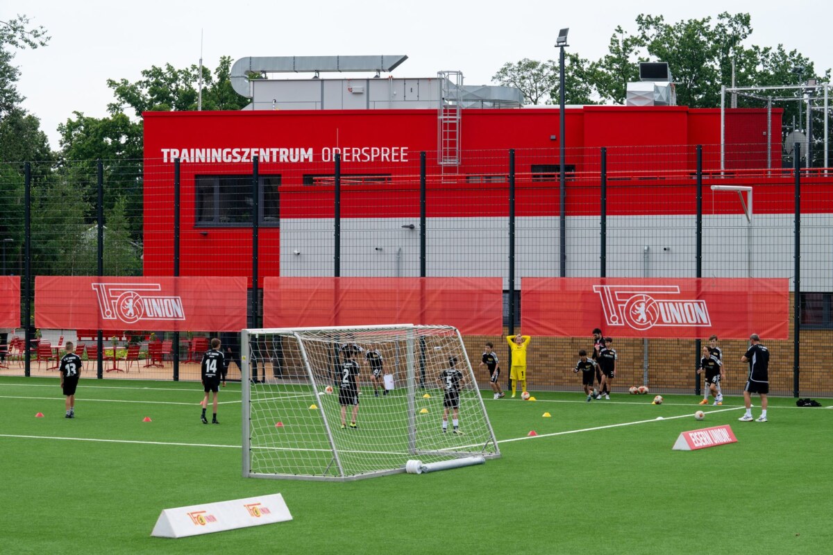 Union Berlin eröffnet Trainingszentrum Oberspree Das im Sommer 2024 eingeweihte Trainingszentrum war ein Baustein für die Zertifizierung. (Archivbild)