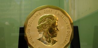 Bis heute verschwunden: Die 100 Kilogramm schwere Goldmünze «Big Maple Leaf». (Archivbild)