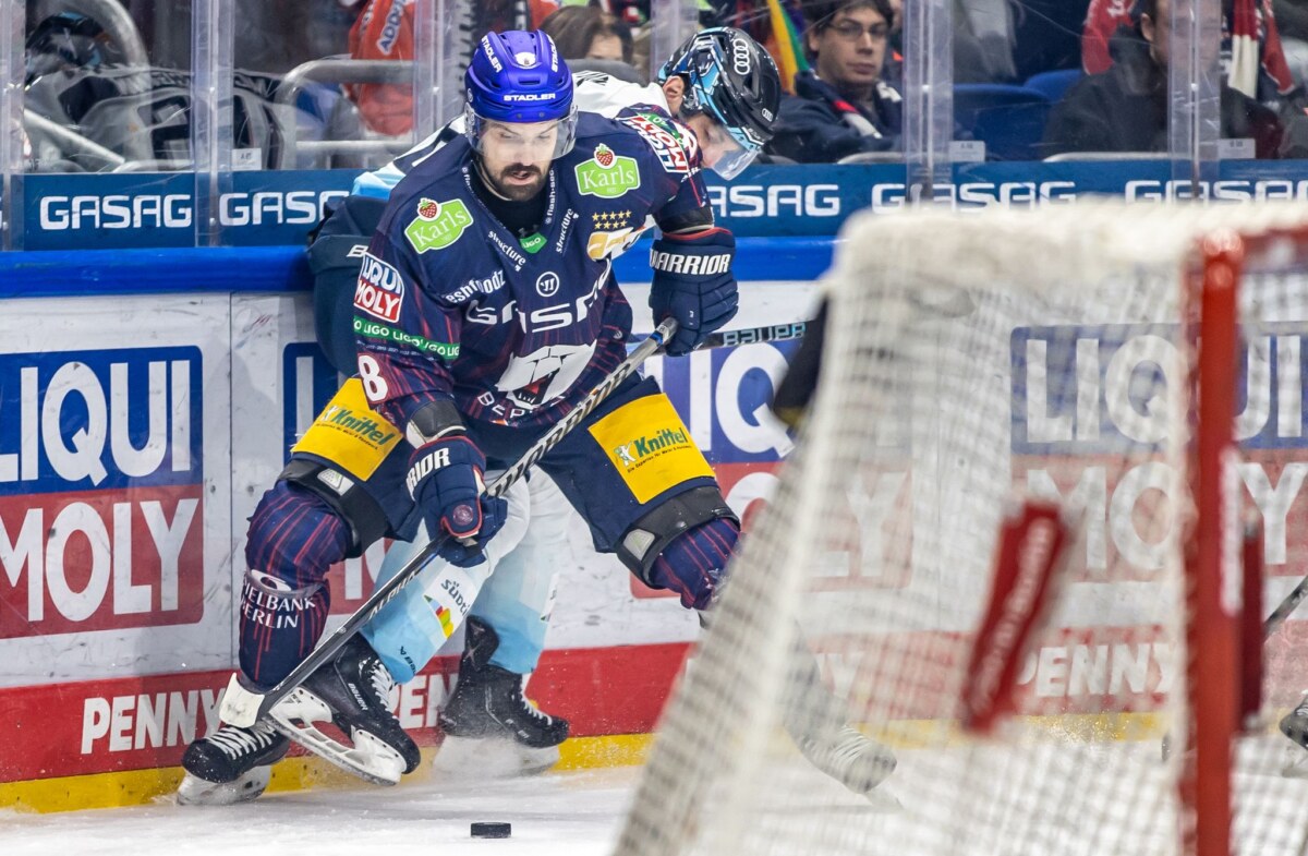 Marco Nowak von den Eisbären Berlin Marco Nowak hängt die Schlittschuhe an den Nagel. (Archivbild)