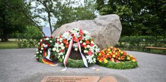 Das temporäre Denkmal soll ersetzt werden durch eine Gedenkstätte. (Archivbild)