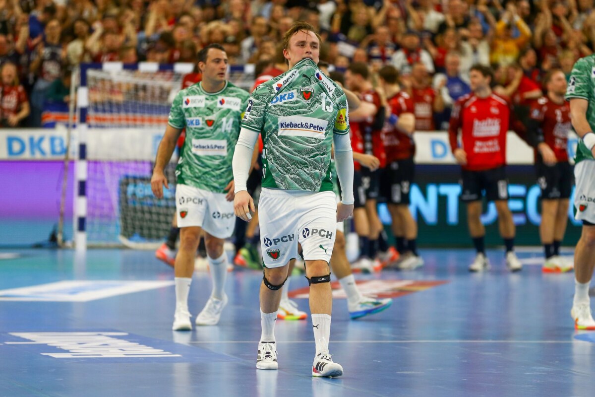 SG Flensburg-Handewitt - Füchse Berlin Frust bei Füchse-Spielmacher Tobias Gröndahl.