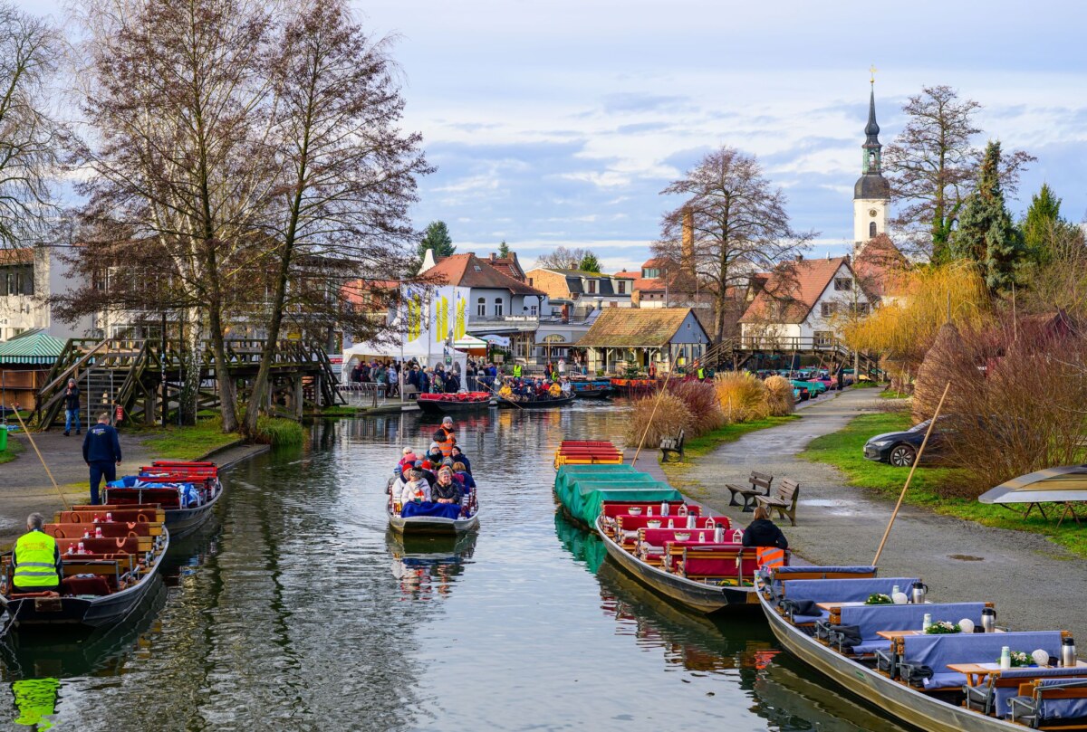 Spreewald Zum Start in den Dezember soll es milde Temperaturen in Berlin und Brandenburg geben. (Archivbild)