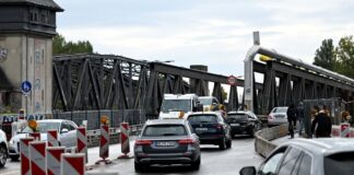 Elsenbrücke: Winter verzögert Entlastung für Autofahrer Die Arbeiten rund um die Elsenbrücke in Berin-Treptow kommen langsamer voran als erhofft. (Archivbild)