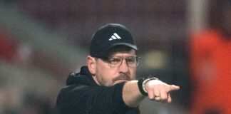 Union und Hertha starten in die Vorbereitung Für Baumgart und Union geht es in der Liga mit einem besonderen Duell weiter. (Archivbild)