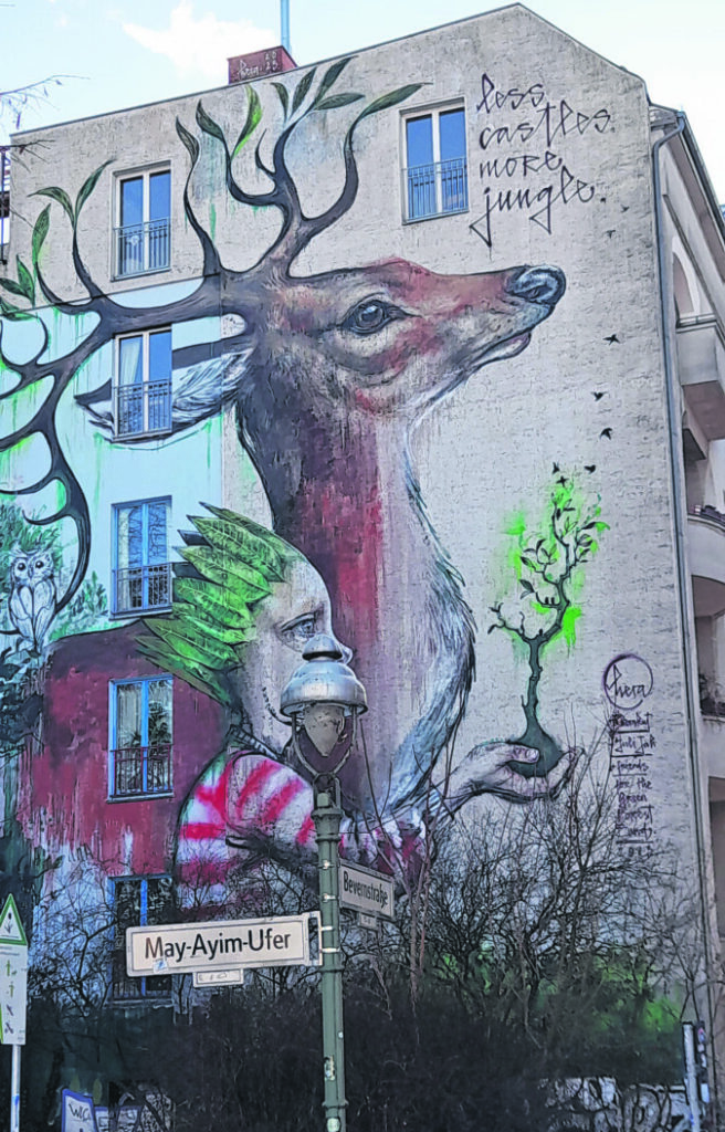 Wandgemälde am May-Ayim-Ufer. Bild: M. Schwarz