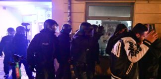 Polizei: viele Angriffe, aber keine schweren Verletzungen Die Polizei wurde erneut in der Silvesternacht immer wieder mit Feuerwerkskörpern angegriffen.