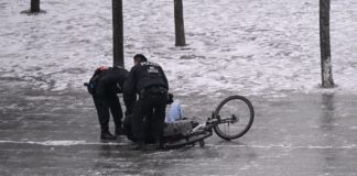 Spott im Netz über Streusalz-Vorstoß des Berliner Stadtchefs In Berlin ist es seit Tagen glatt (Archivbild).