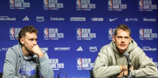 NBA-Mission in der Heimat: Wagner-Brüder wollen inspirieren Die Brüder hoffen auf einen gemeinsamen Einsatz in ihrer Heimat.