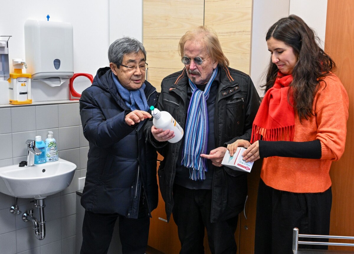 Wiedereröffnung der Caritas-Ambulanz am Zoo Berlin Die Caritas-Ambulanz ist laut Zander «ganz wichtig für Berlin».