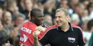 Energie Cottbus feiert 60.: Wollitz will Zusammenhalt Eduard Geyer prägte als Trainer den FC Energie Cottbus. (Archivbild)