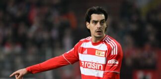 Berichte: Lazio Rom will Unions Abwehrspieler Leite Der Vertrag des Portugiesen Diogo Leite bei Union läuft im Sommer aus. (Archivbild)