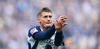Diesen Ratschlag hat Cuisance für Herthas Jungstar Eichhorn Michael Cuisance gehört zu den erfahrensten Spielern im Kader von Hertha BSC. (Archivbild)