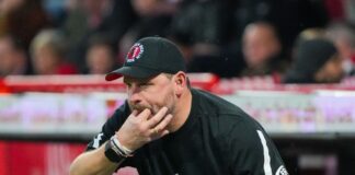 Zwei Runden im Wald: Baumgarts lustiger Termin-Fauxpas Steffen Baumgart bleibt Trainer von Union Berlin (Archivbild).