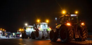 Bauern scheitern mit Antrag gegen Protestverbot auf A11 Der Landkreis hatte die geplanten Proteste der Bauern verboten. (Archivbild)