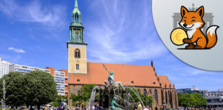 Die St. Marienkirche unweit vom Alexanderplatz mitten in Berlin. Bild: IMAGO / imagebroker