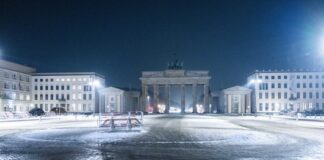 Meteorologen: Schlimmste Befürchtungen treten nicht ein Reichlich Schneefall wurde zunächst für Berlin vorhergesagt.