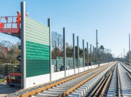 Bund gibt grünes Licht für mehrere Bahnprojekte Besseren Lärmschutz soll es im Osten Berlins am Außenring geben. (Symbolbild)