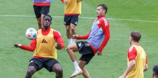 Für die Rückrunde: Union verleiht Ogbemudia nach Mannheim Oluwaseun Ogbemudia (l) hofft auf mehr Spielzeit bei Waldhof Mannheim. (Archivbild)