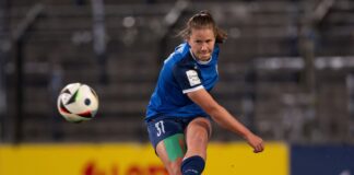 Turbine Potsdam hat einen neuen Trainer – Kapitänin weg Kapitänin Emilie Bernhardt wechselt von Potsdam nach Bern. (Archivbild)